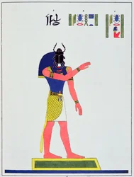 Der Gott Khepri, 1823